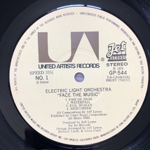 傷なし美盤 美ジャケ 新品並み Electric Light Orchestra ELO 1978年 LPレコード Face The Music 帯付き 国内盤_画像7