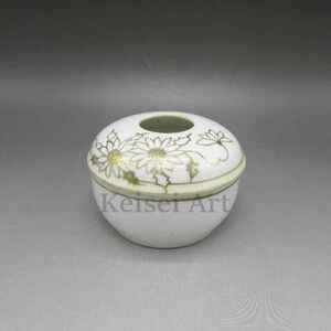  Old Noritake flower writing hair - receiver U5071-2