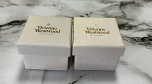 ★新品未使用★長期保管品　VivienneWestwood/ヴィヴィアンウエストウッド　イヤリング・ピアス、リング兼用ＢＯＸ　2個セット