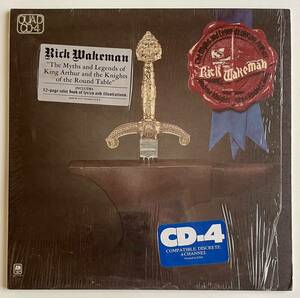 【美品 CD-4】Rick Wakeman / The Myths And Legends Of King Arthur And The Knights Of The Round Table US盤 リック・ウェイクマン