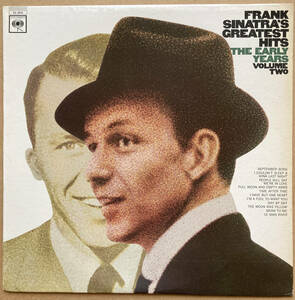 FRANK SINATRA / GREATEST HITS THE EARLY YEARS VOLUME TWO CL-2572 MONO