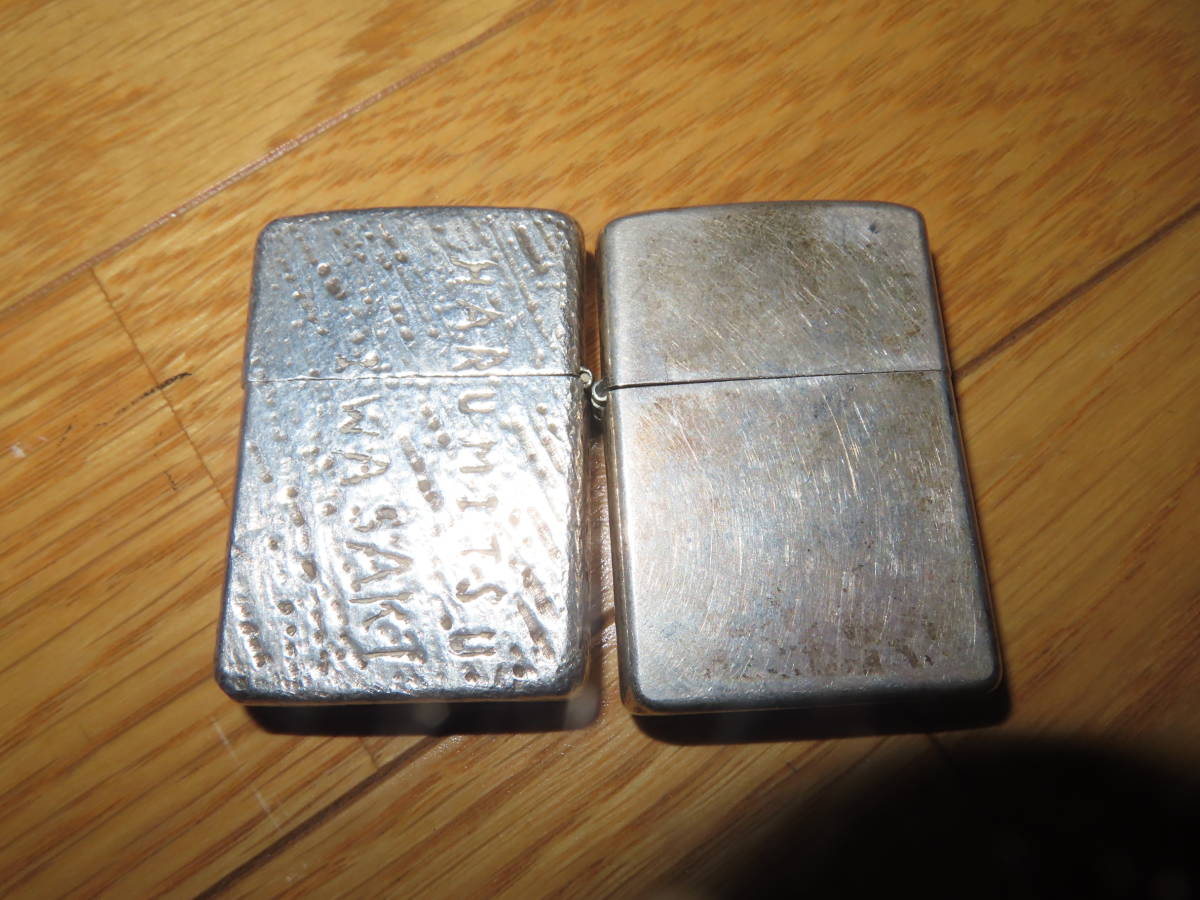 ヤフオク! -「zippo スターリング 筆記体」の落札相場・落札価格