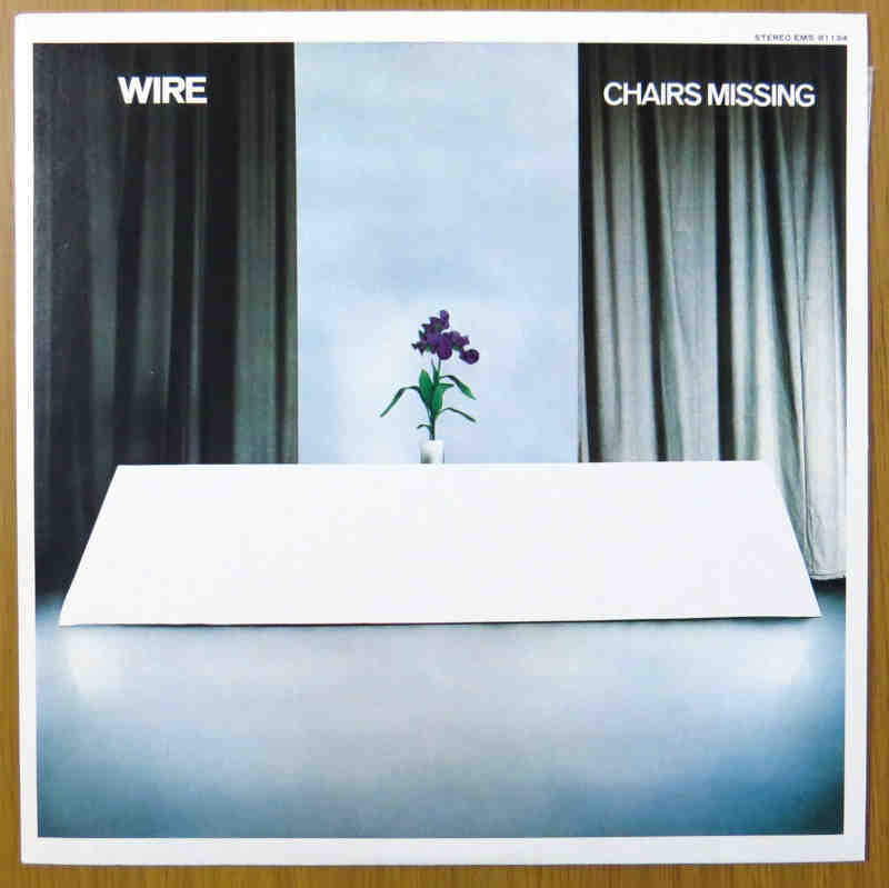 WIRE (ワイヤー) - Chairs Missing (EU 限定復刻再発 LP/NEW)