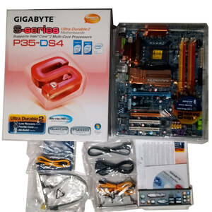 【中古美品】GIGABYTE GA-P35-DS4 (rev. 1.0) LGA775