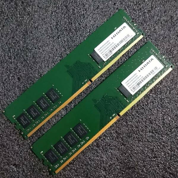 【中古】DDR4メモリ 8GB(4GB2枚組) I-O DATA アイ・オー・データ DZ2133-4G/ST [DDR4-2133 PC4-17000]