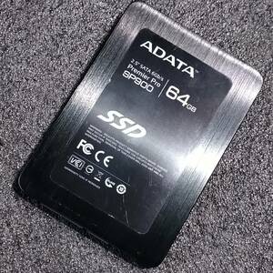 [ used ]ADATA ASP900S3-64GM [64GB SATA 2.5 -inch SSD MLC 7mm thickness ]