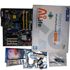 【美品】ASUS P5WD2-E Premium LGA775