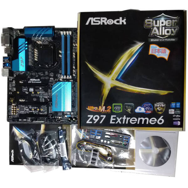 【中古】ASRock Z97 Extreme6 LGA1150