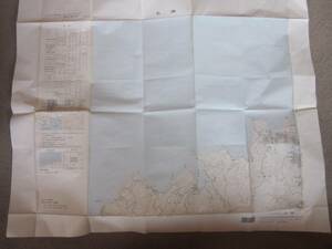 古地図　名瀬　5万分の1地形図◆昭和62年◆奄美大島