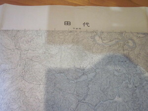 古地図　田代　　2万5千分の1 地形図　　◆　昭和41年　◆　宮崎県　