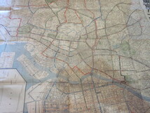 古地図　早わかり 番地入り 東京市全図　　◆　大正11年　◆　　_画像6