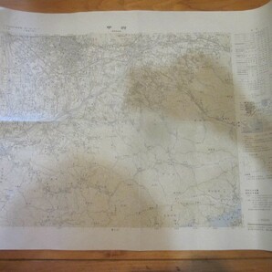 古地図 甲府  5万分の1 地形図  ◆ 昭和50年 ◆ 山梨県  の画像2