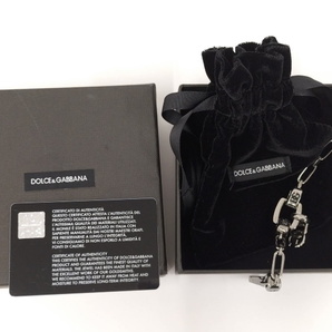 【中古】DOLCE＆GABBANA チェーンリンク ブレスレット メッキ クロムの画像8