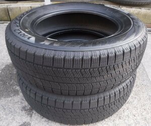 【K440】スタッドレスタイヤ2本 195/65R15 BRIDGESTONE ブリヂストン ブリザック VRX2 2021年 中古 ◆◆個人宅配達不可◆◆