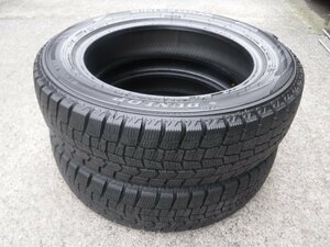 【K429】スタッドレスタイヤ2本 155/65R14 DUNLOP ダンロップ WINTERMAXX WM02 2021年 中古 ◆◆個人宅配達不可◆◆