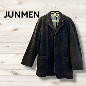 JUNMEN ジュンメン ジャケット デニム生地 Lサイズ メンズ 