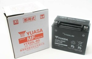 在庫有当日発送 充電済 台湾ユアサ バッテリー YTX20L-BS GL1800ゴールドウィング VTX1800 ロイヤルスター