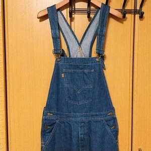 【定価27500円】LEVI'S VINTAGE CLOTHING リーバイスビンテージクロージング オーバーオール 70年代モデル トルコ製 42talon オレンジタブ 