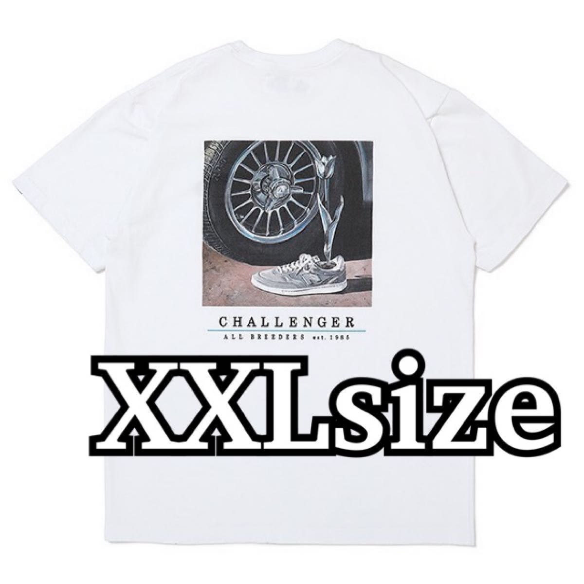 チャレンジャー Tシャツ/CHALLENGER WHITE XLサイズ 長瀬智也｜PayPay