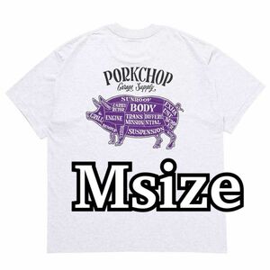 ポークチョップ　Tシャツ/PORKCHOP GRAY BKPR M