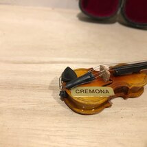 【置物・使用不可】 CREMONA　クレモナ　バイオリンの置物　インテリア　オブジェ　（管理番号001）_画像3