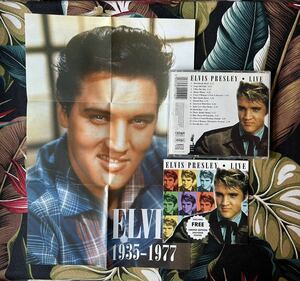 Elvis Presley 限定 CD Live … 2000 UK Press (ポスター付き) ロカビリー