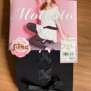 ☆未使用☆ レギンス 押切もえ fing レースリボン Fukuske