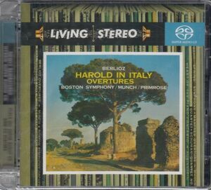 [SACD/Rca]ベルリオーズ:交響曲「イタリアのハロルド」Op.16他/W.プリムローズ(va)&C.ミュンシュ&ボストン交響楽団 1958.3.31他