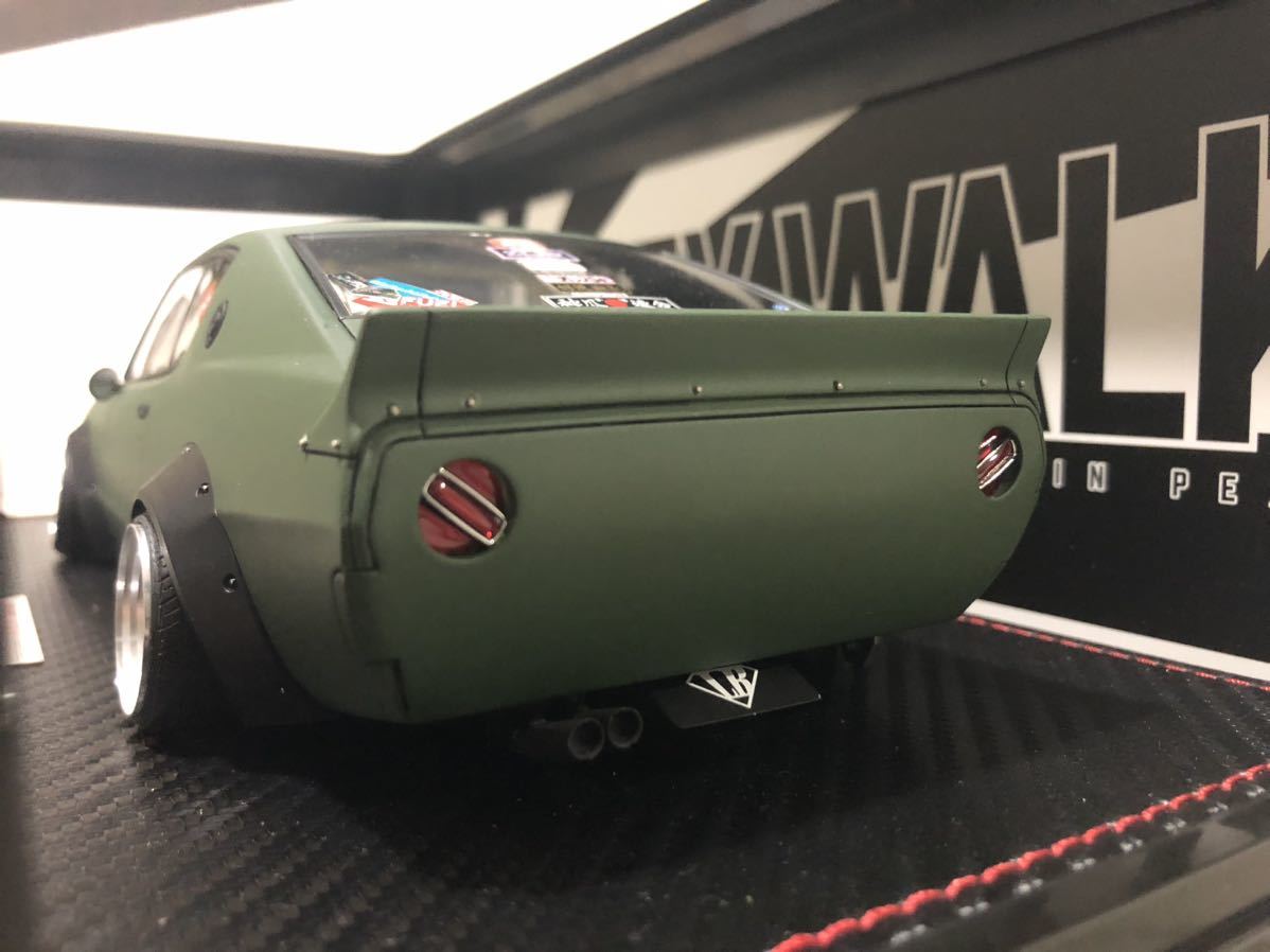 1/18 イグニッションモデル LB ケンメリ スカイライン 深リムカスタム