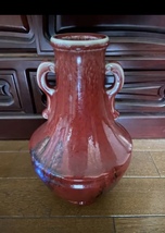 中国古美術　鈞窯　窯変花瓶 高さ26cm_画像2