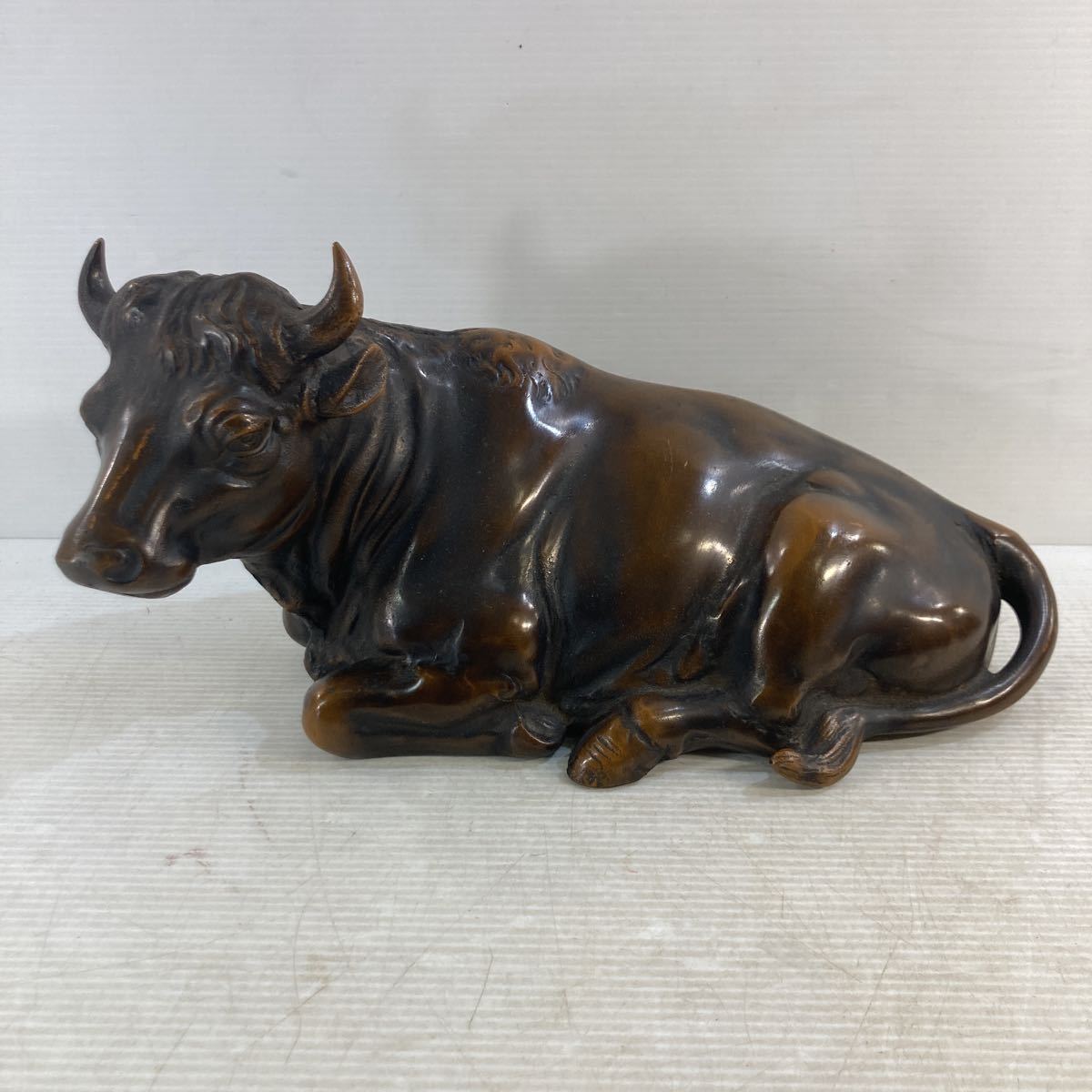 ヤフオク! -「牛 置物」(鉄製) (金属工芸)の落札相場・落札価格