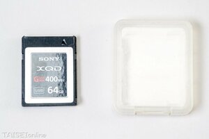 SONY XQDメモリーカード Ｇシリーズ SONY QD-G64 64GB　No.4 中古品　23062812