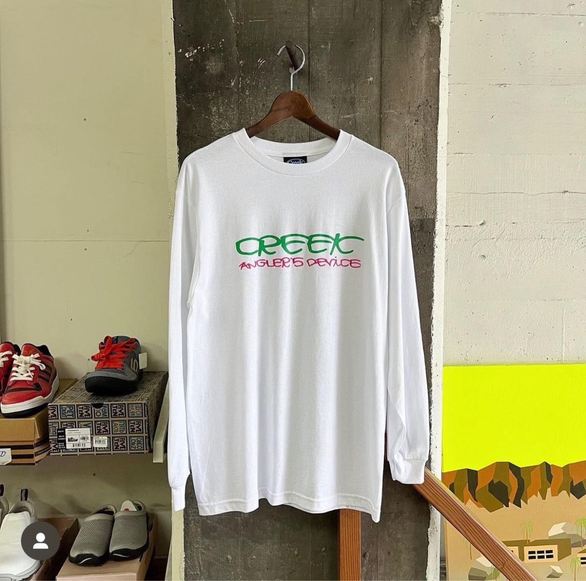 Creek Angler's Device Tシャツ ロンT M ブラック｜PayPayフリマ