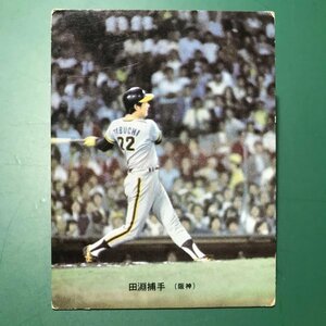 1974年　カルビー　プロ野球カード　74年　236番　阪神　田淵　　　【管理878】