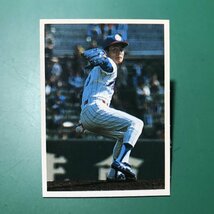 山勝　プロ野球カード　1980年版　ミニカード　小判サイズ　日本ハム　木田勇　①　　【管理850】_画像1