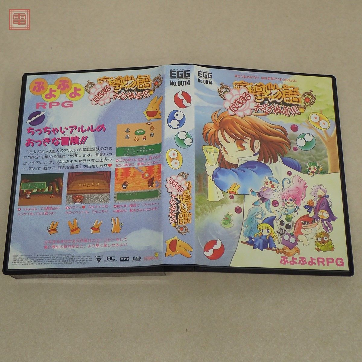 Windows CD-ROM 魔導物語きゅ〜きょく大全 SUN-SFC&DS- with LADY
