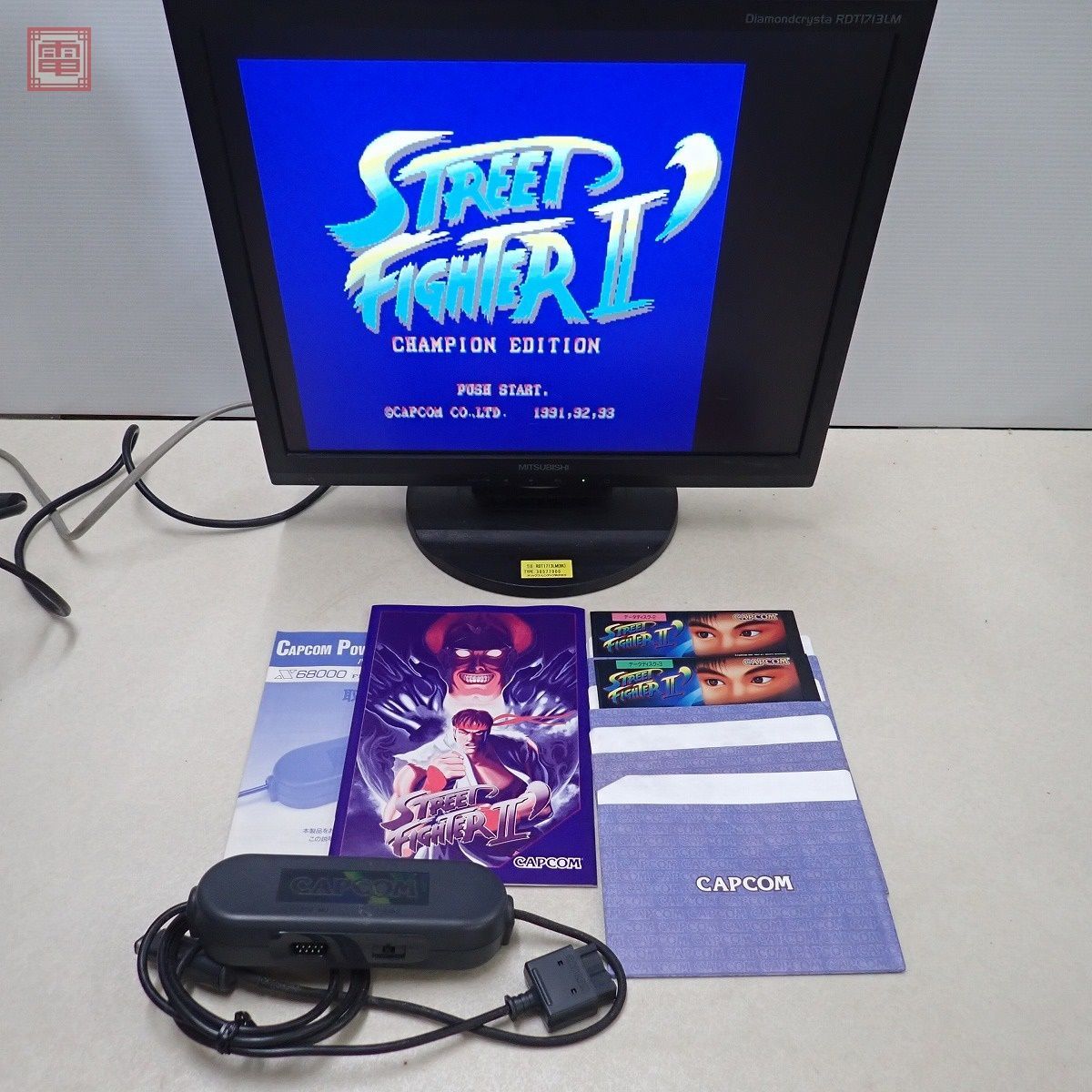 X68000 5インチFD スーパーストリートファイターII SUPER STREET