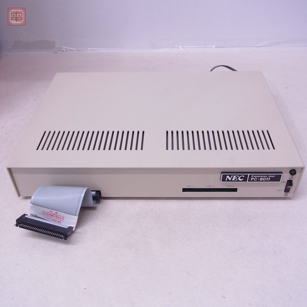 NEC 拡張ユニット PC-8011 本体 通電のみ確認 日本電気 箱付 ジャンク