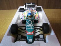 1/18ミニチャンプス BENETTON BMW B186 G.BERGER F1_画像6