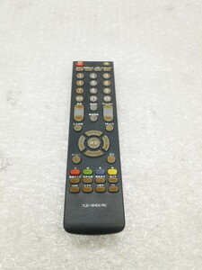 メーカー不明 TLD-19HDX/RC テレビ用リモコン　中古