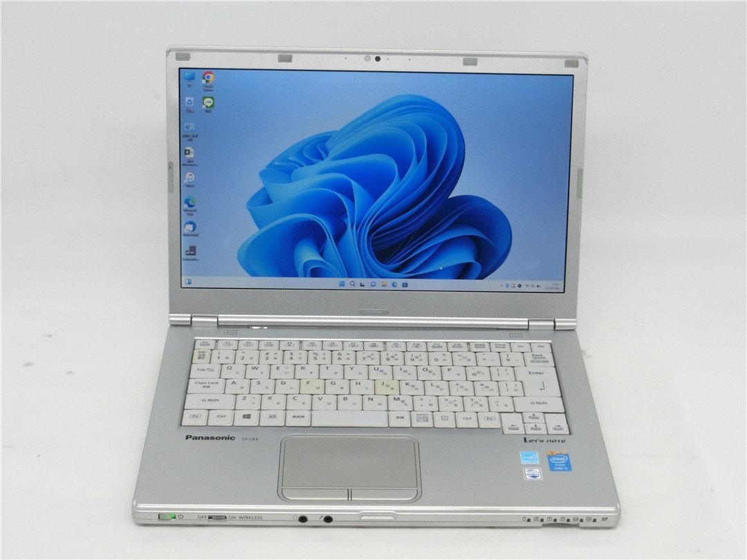 カメラ内蔵/中古/12.3型/薄軽ノートPC/Win10/新品SSD120GB/4GB/2世代i5