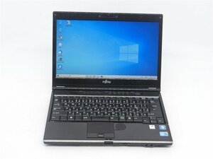 中古/13型/ノートPC/Win10/500GB/4GB/I3 M350/FMV　SH560/3A 　MS office2021ProPlus搭載　動作良品