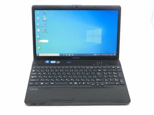 WEBカメラ/中古/15.6型/ノートPC/Win10/爆速SSD256GB/8GB/2世代i5/SONY　VPCEH29FJ　新品無線マウス 　MS office2021ProPlus搭載　