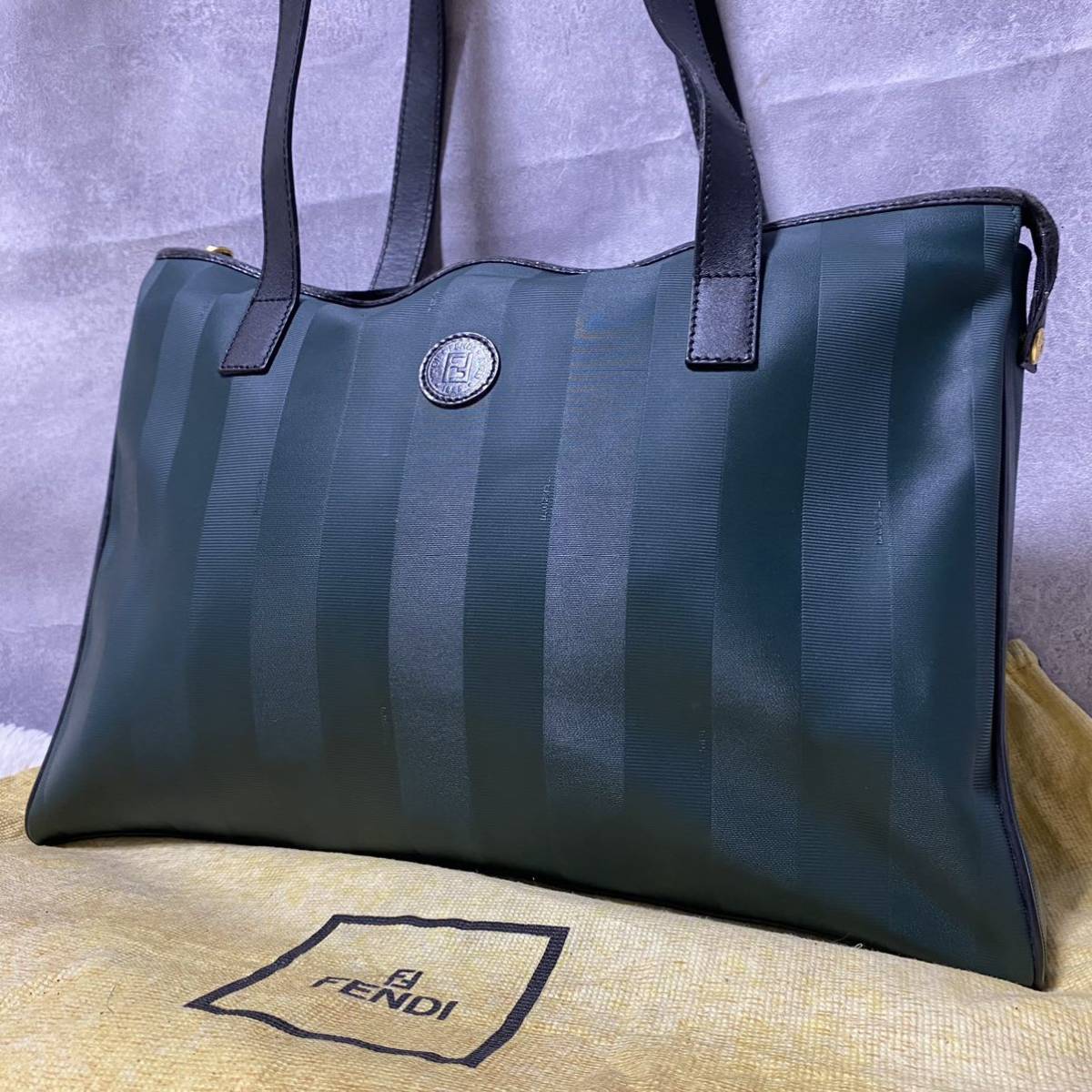 ヤフオク! -「fendi バッグ ペカン」(トートバッグ) (かばん、バッグ