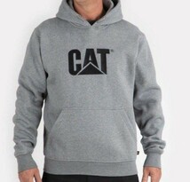 【M】CAT キャット プルオーバーパーカー Trademark グレー_画像2