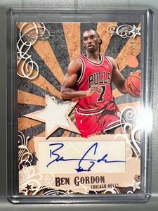 SSP/139 Auto Jersey 06 Topps Luxury Ben Gordon ベン・ゴードン NBA Bulls ブルズ 直筆 サイン ユニフォーム バスケ Panini 6th Man 賞