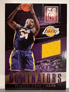 激レア初期 NBA 実使用 Jersey 13 Panini Shaquille O’Neal Shaq シャキール・オニール ユニフォーム バスケ Lakers レイカーズ シャック