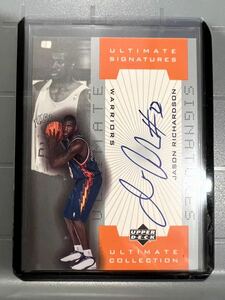 最高級版 RC Auto 01 Upper Deck Ultimate Jason Richardson ジェイソン・リチャードソン NBA ルーキー サイン Panini ウォリアーズ Dunk王