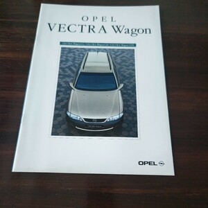 [ famous car catalog ] Opel Vectra Wagon exclusive use catalog 1997 year that time thing 28 page GL/CD/CDX out of print old car 