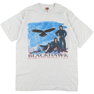 古着 90年代 フルーツオブザルーム BLACKHAWK ブラック ホーク バンドTシャツ バンT USA製 メンズM ヴィンテージ /eaa350060